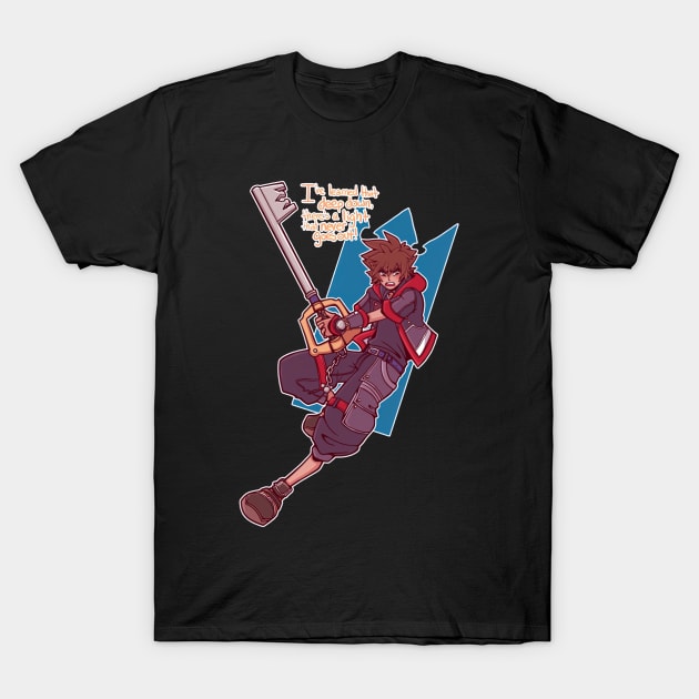 Countdown to KH3 7 Days of Light Sora T-Shirt by HammiltenJohn